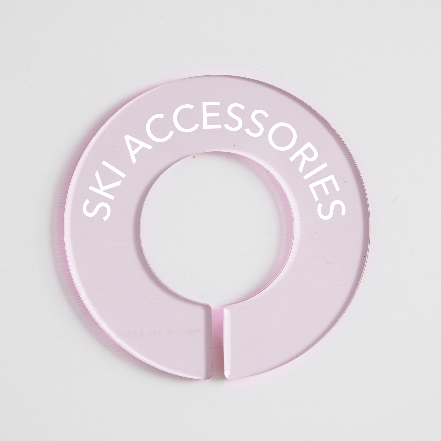 Winter & Ski | Circular Divider + Label