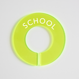 School & Workwear | Circular Divider + Label