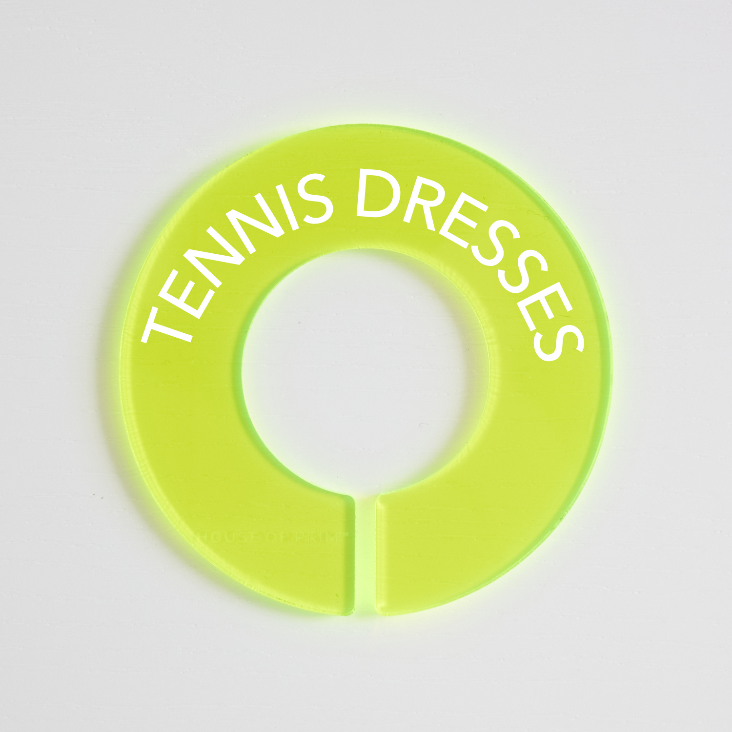 Tennis | Circular Divider + Label