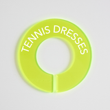 Tennis | Circular Divider + Label