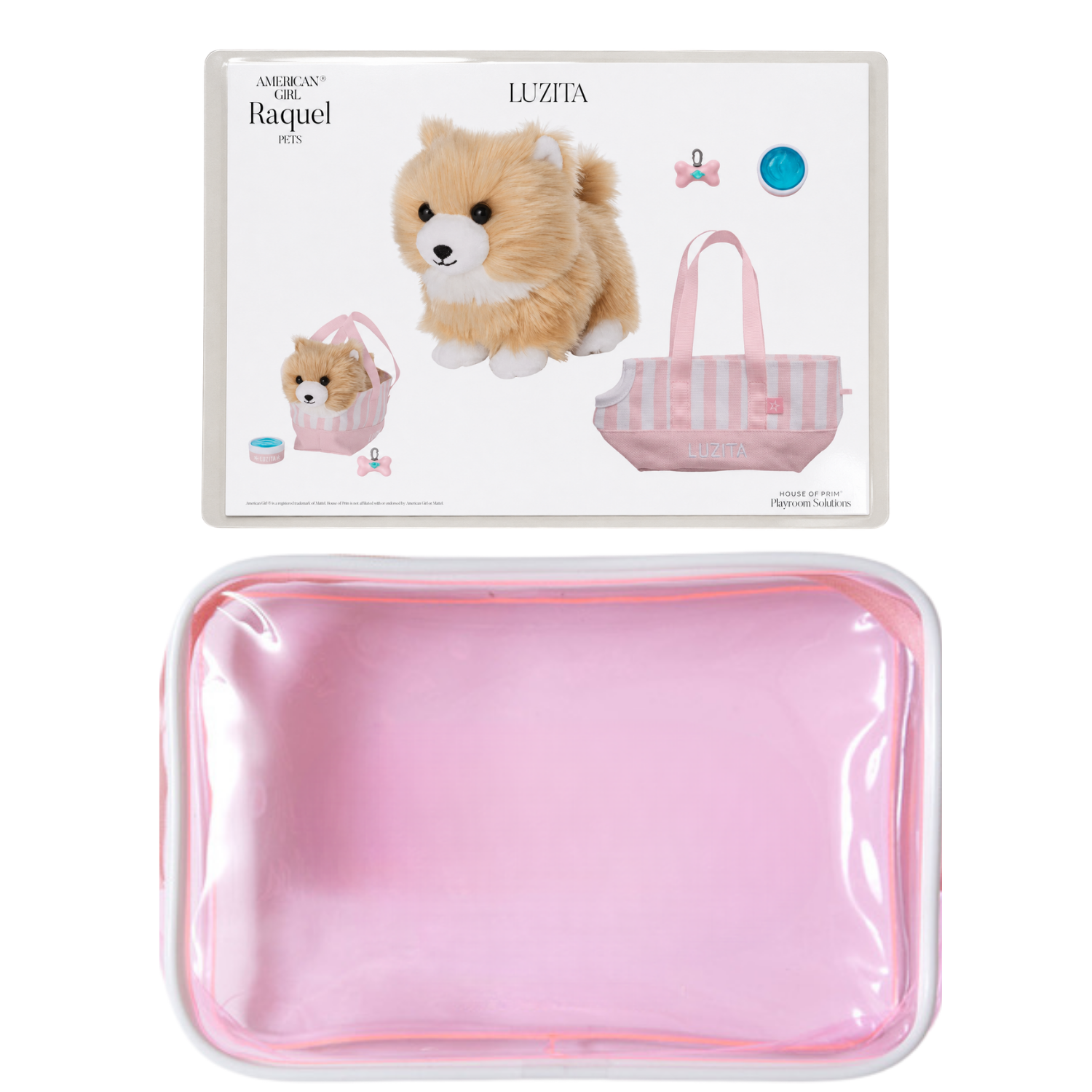 Raquel | American Girl Visual Guide + Pouches