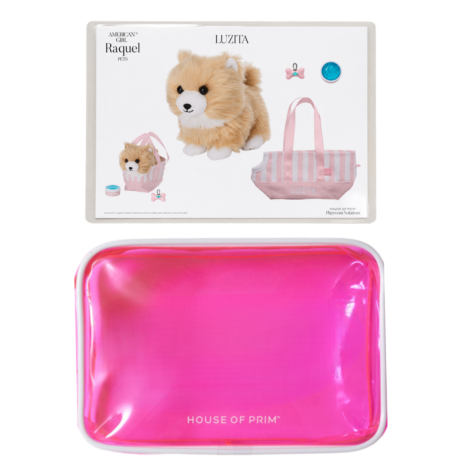 Raquel | American Girl Visual Guide + Pouches