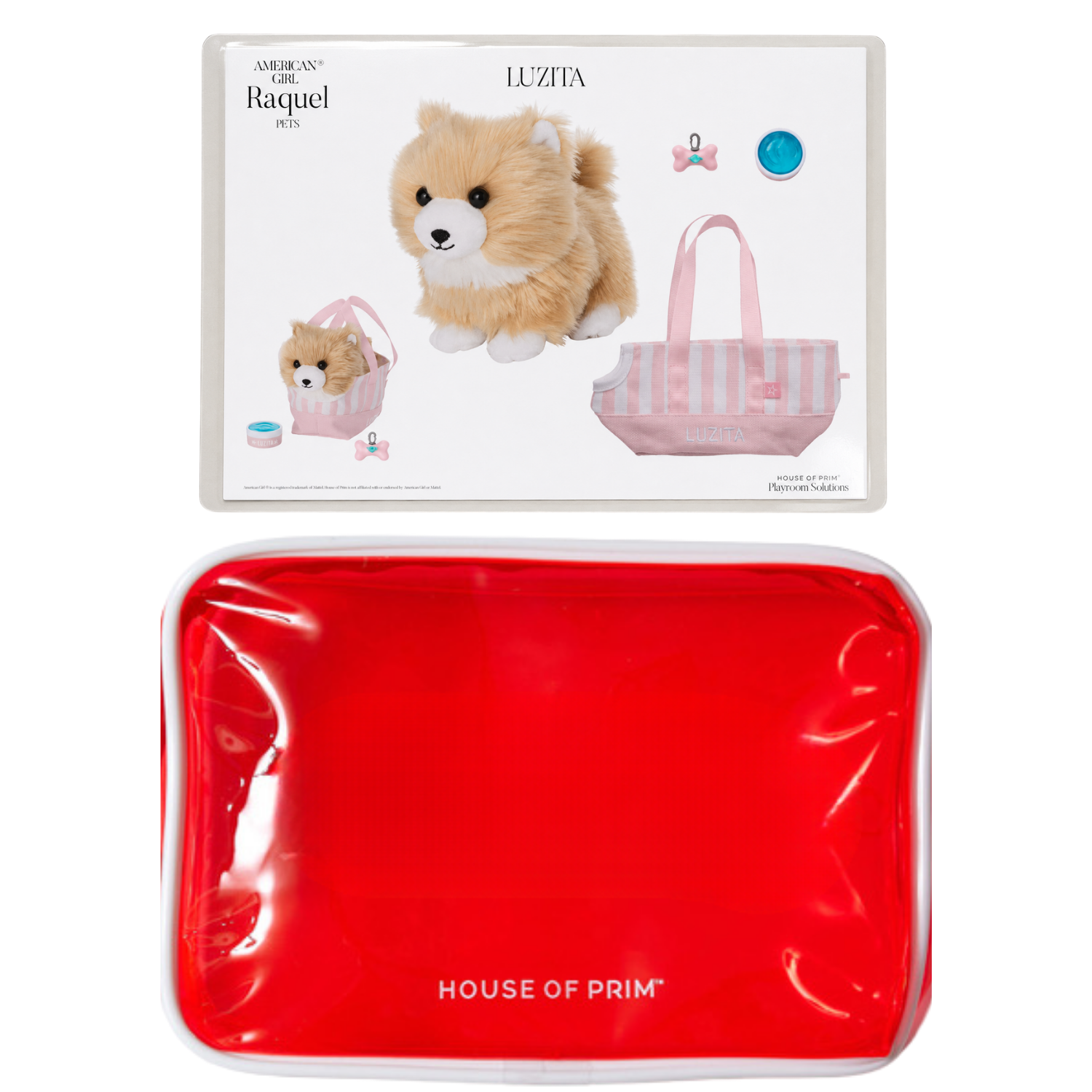 Raquel | American Girl Visual Guide + Pouches