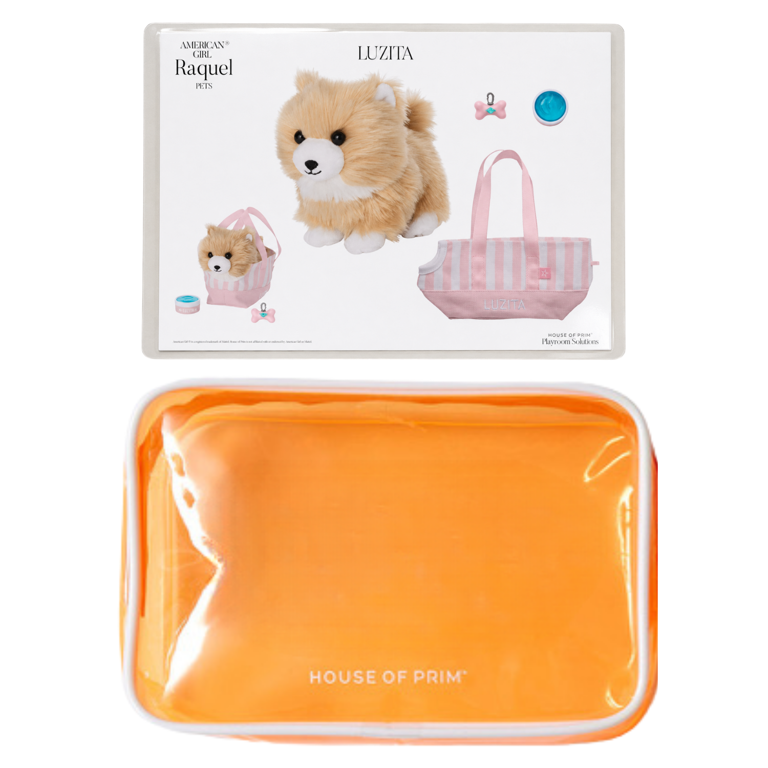 Raquel | American Girl Visual Guide + Pouches