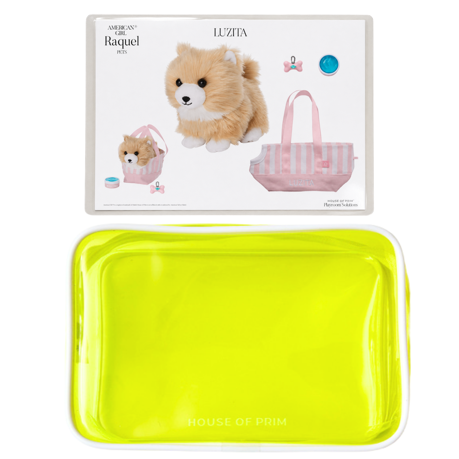 Raquel | American Girl Visual Guide + Pouches