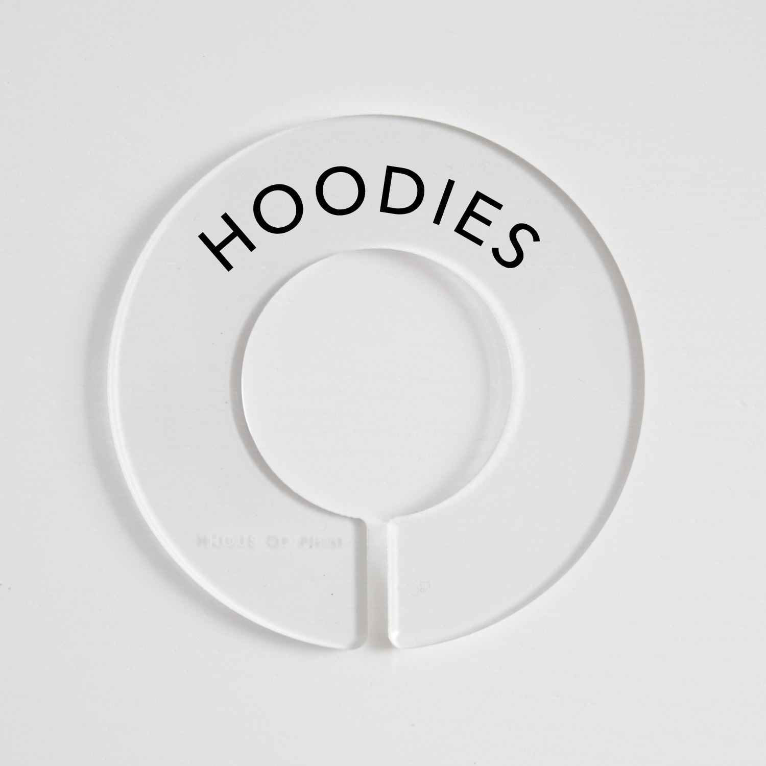 Lounge & Activewear | Circular Divider + Label