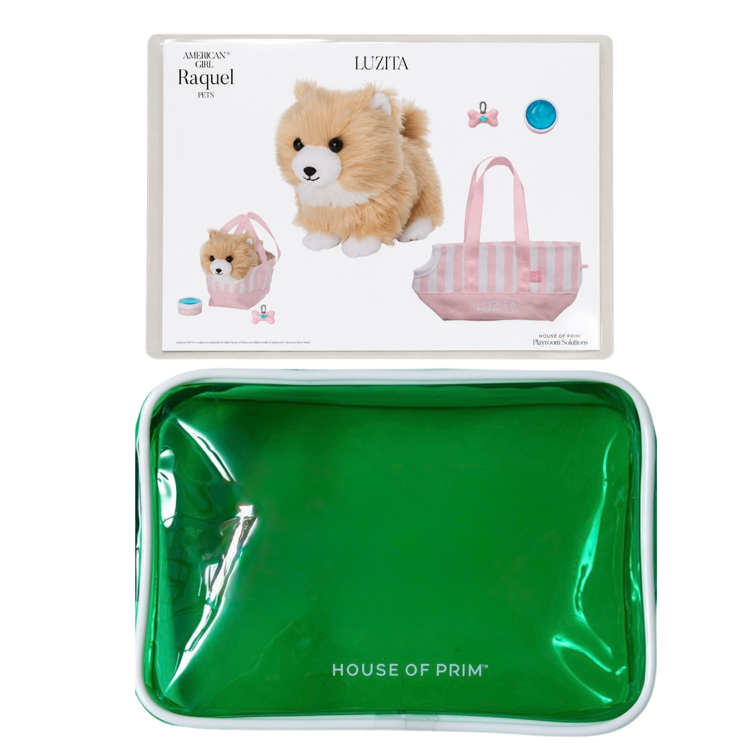 Raquel | American Girl Visual Guide + Pouches