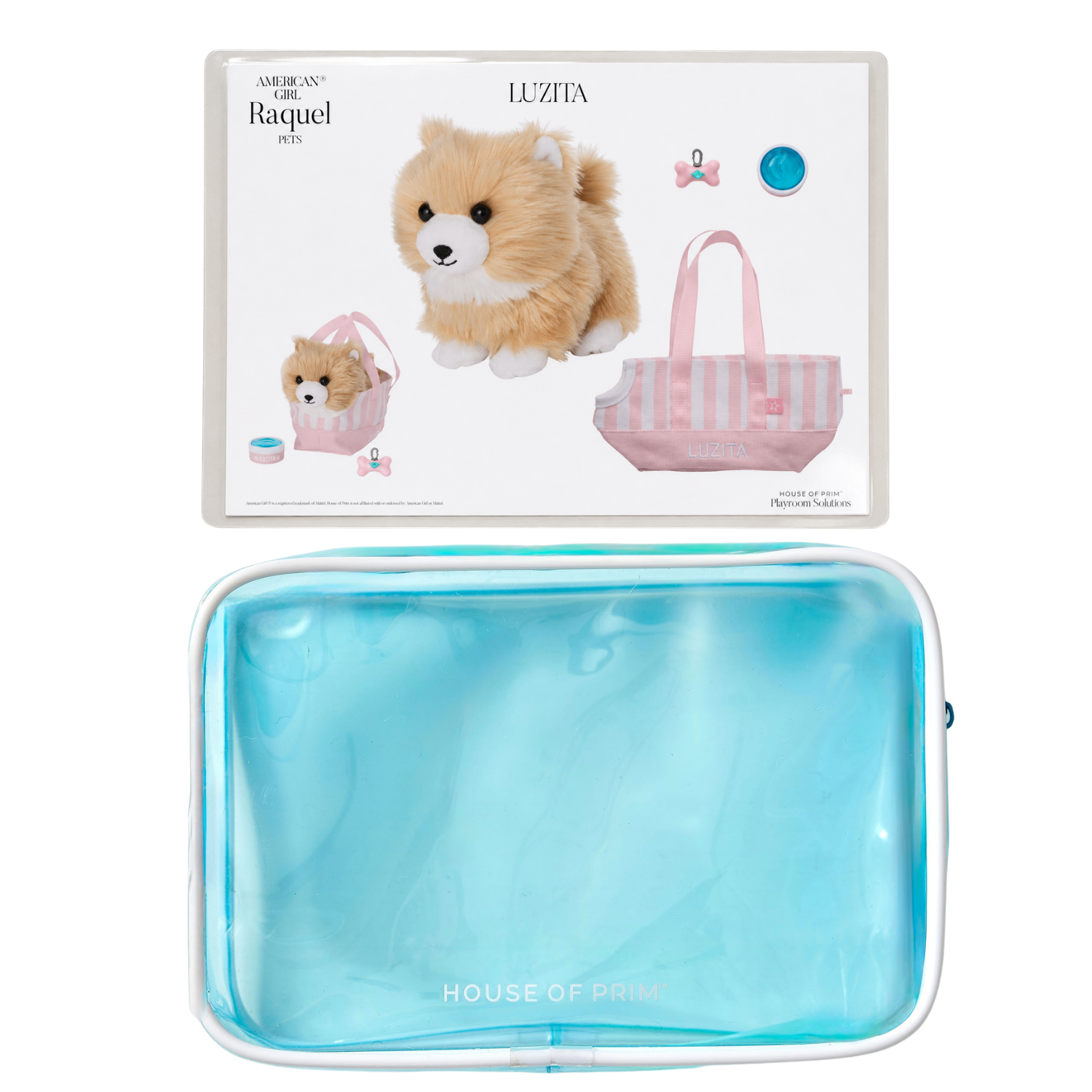 Raquel | American Girl Visual Guide + Pouches