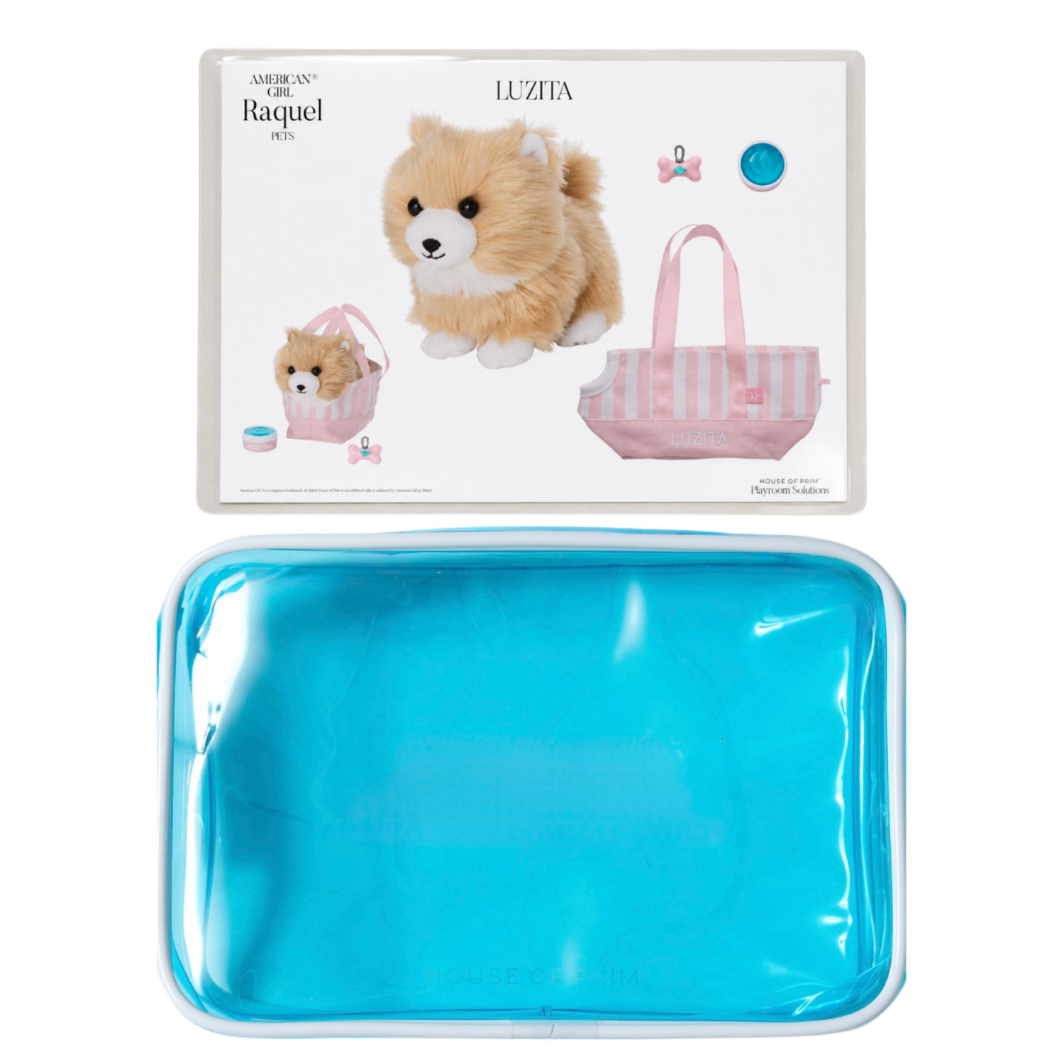 Raquel | American Girl Visual Guide + Pouches