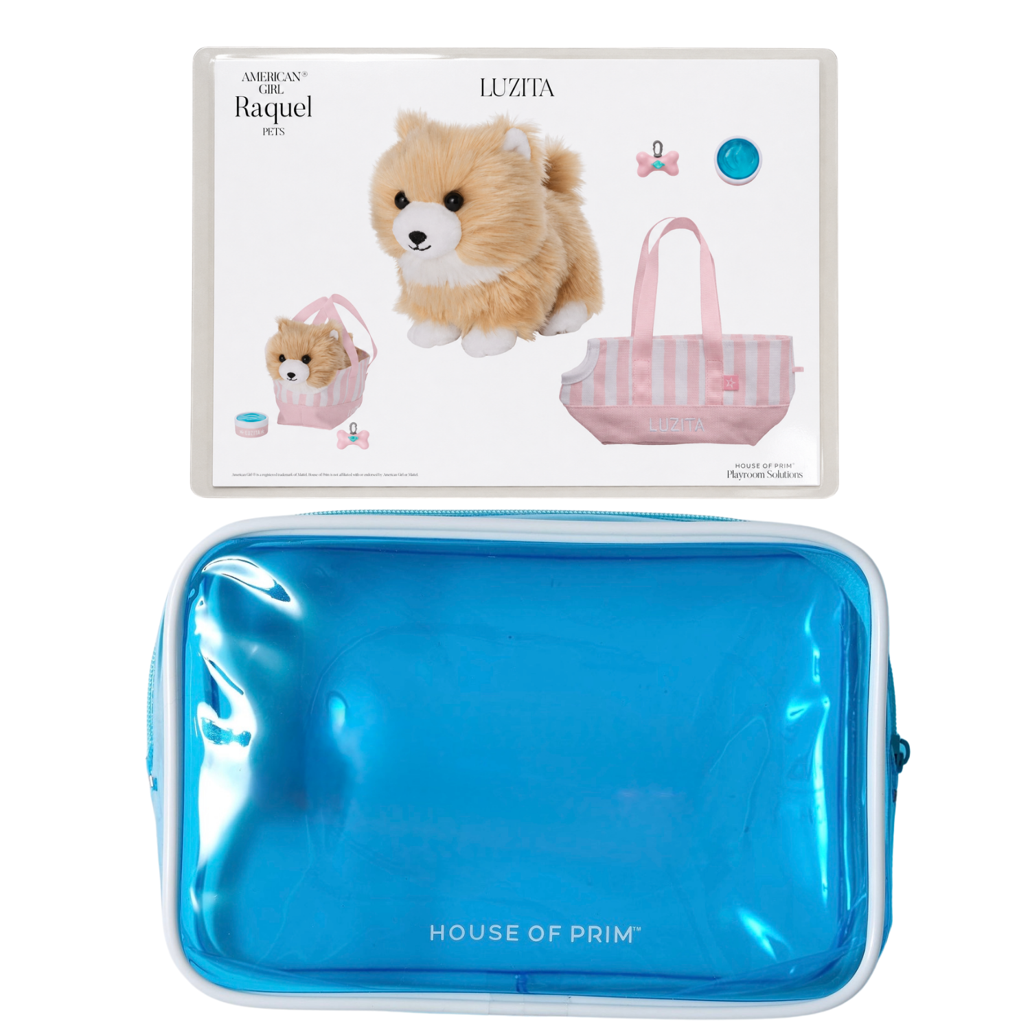 Raquel | American Girl Visual Guide + Pouches