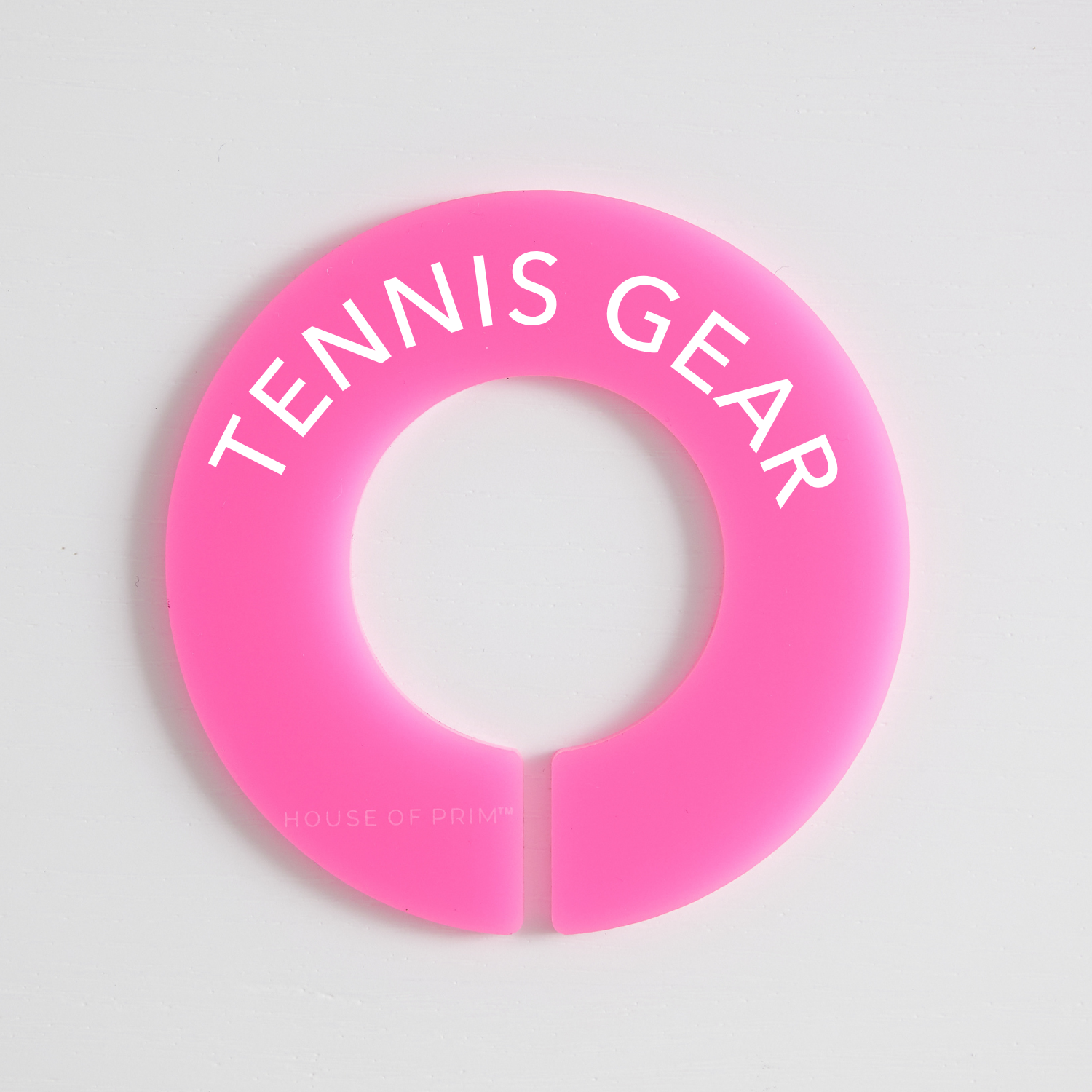 Tennis | Circular Divider + Label