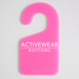 Lounge & Activewear | Hanging Divider + Label