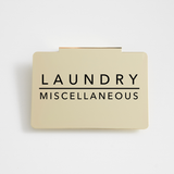 Laundry Essentials | BIN CLIPS + LABELS