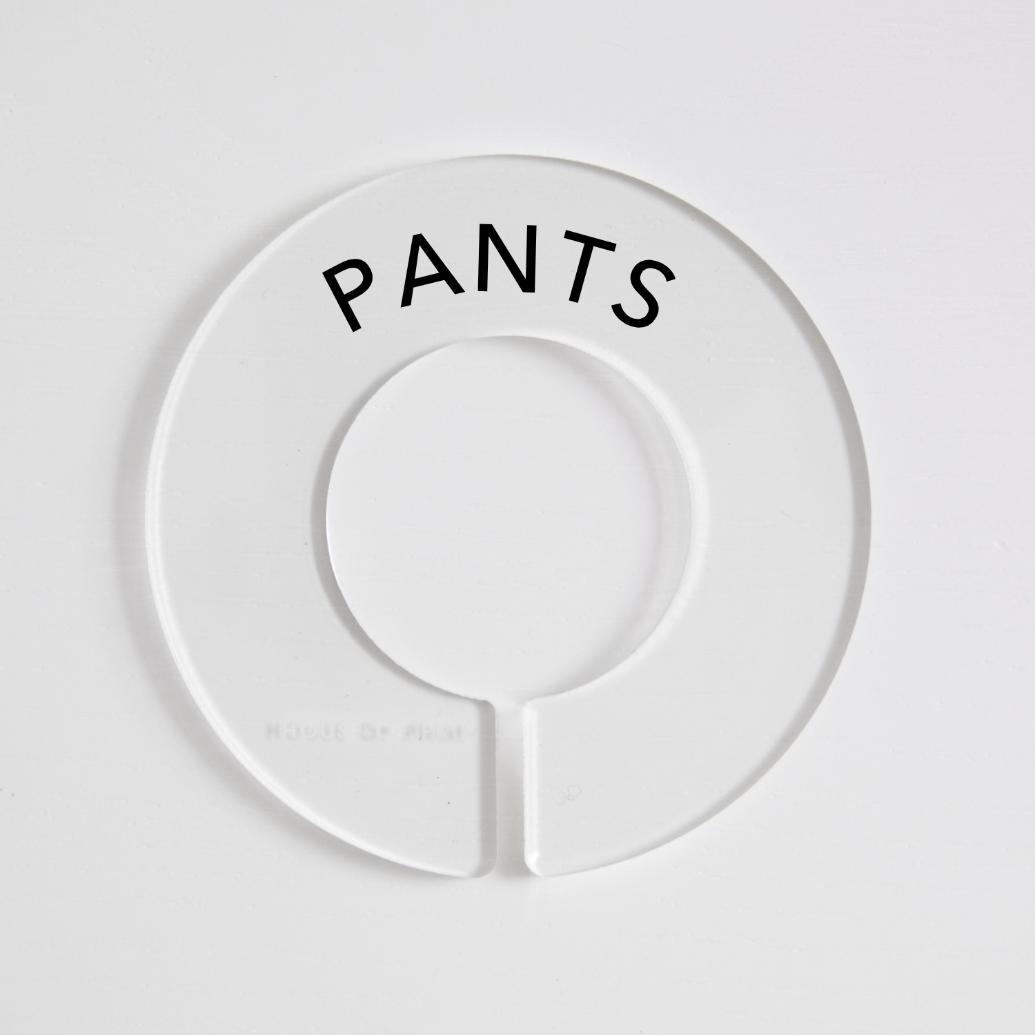Pants, Bottoms, & One Pieces | Circular Divider + Label