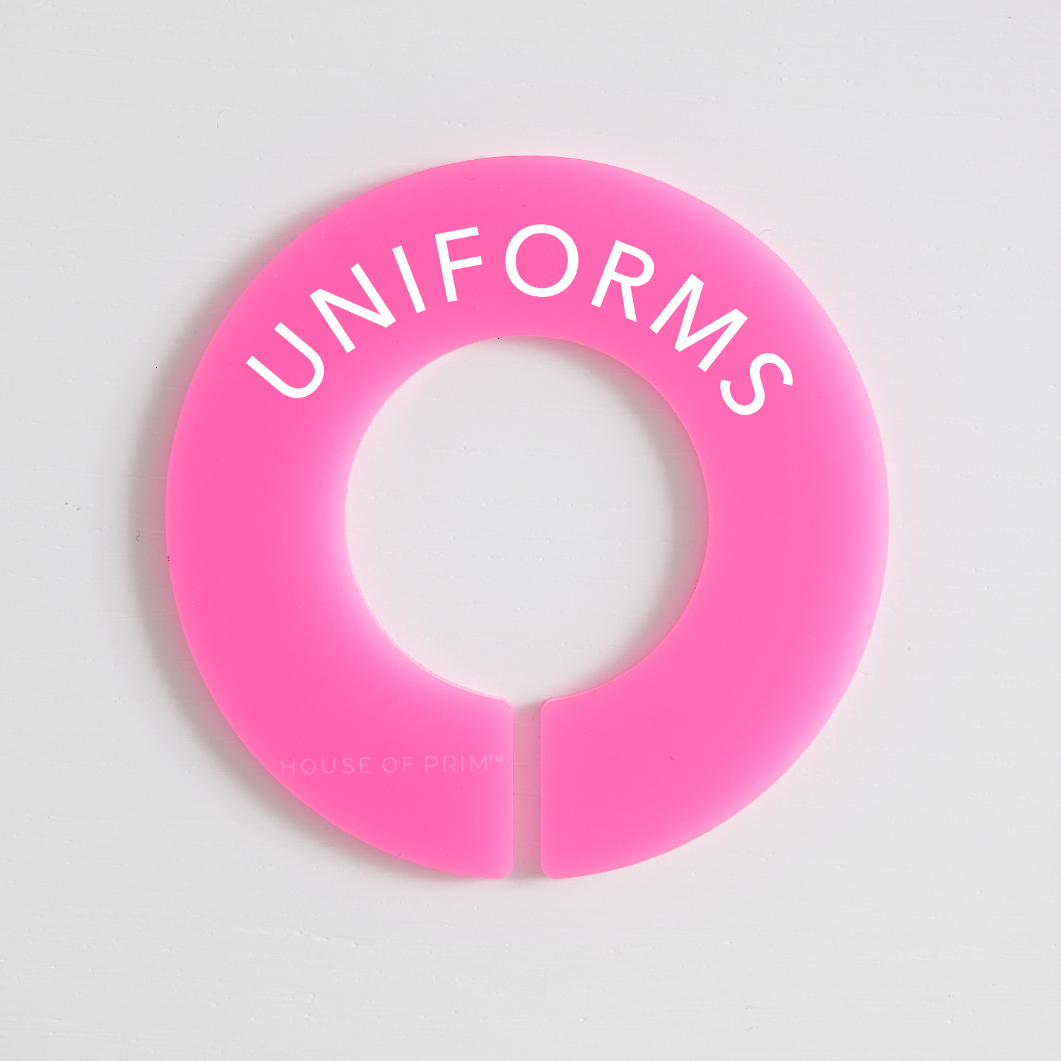 School & Workwear | Circular Divider + Label