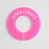 School & Workwear | Circular Divider + Label