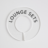 Lounge & Activewear | Circular Divider + Label