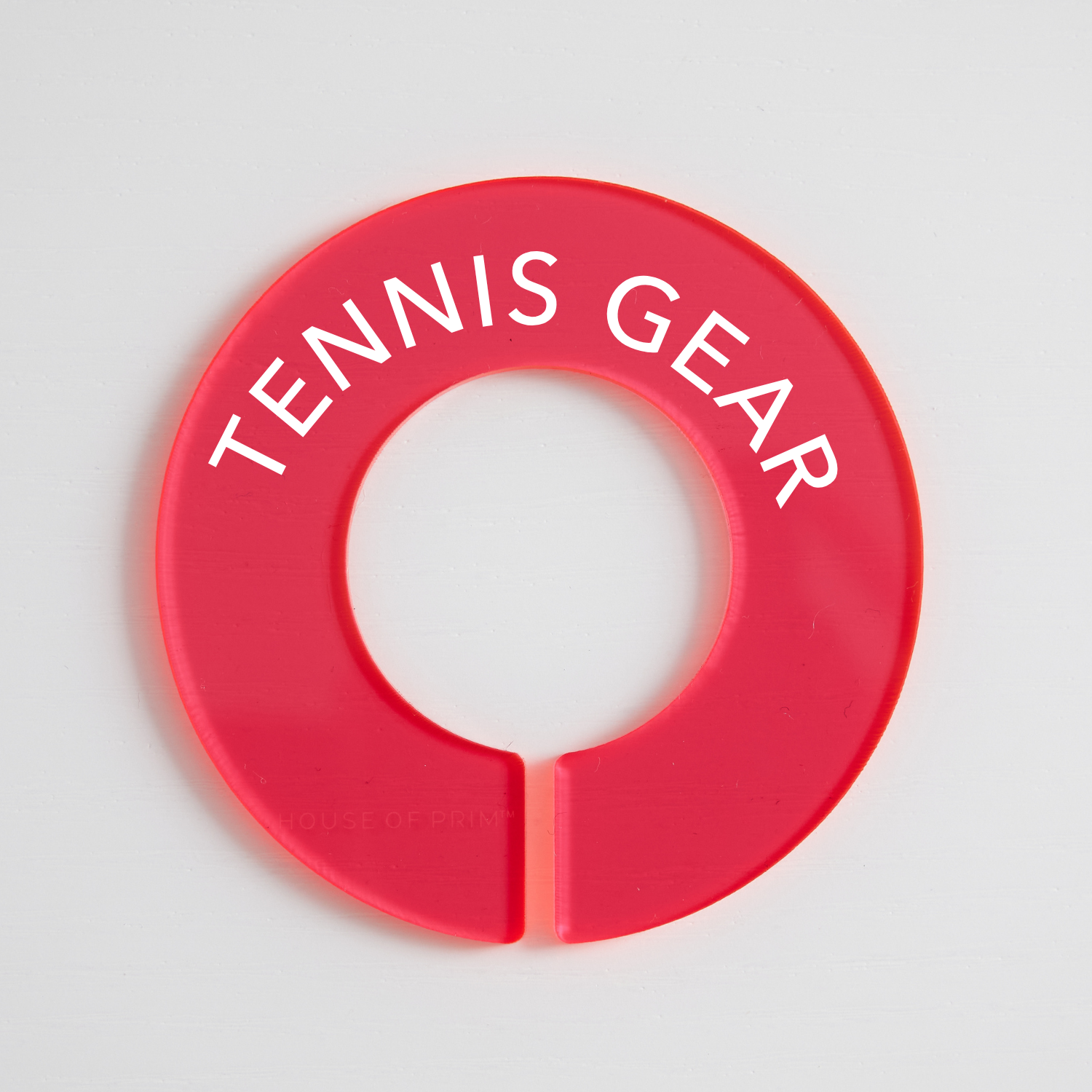 Tennis | Circular Divider + Label