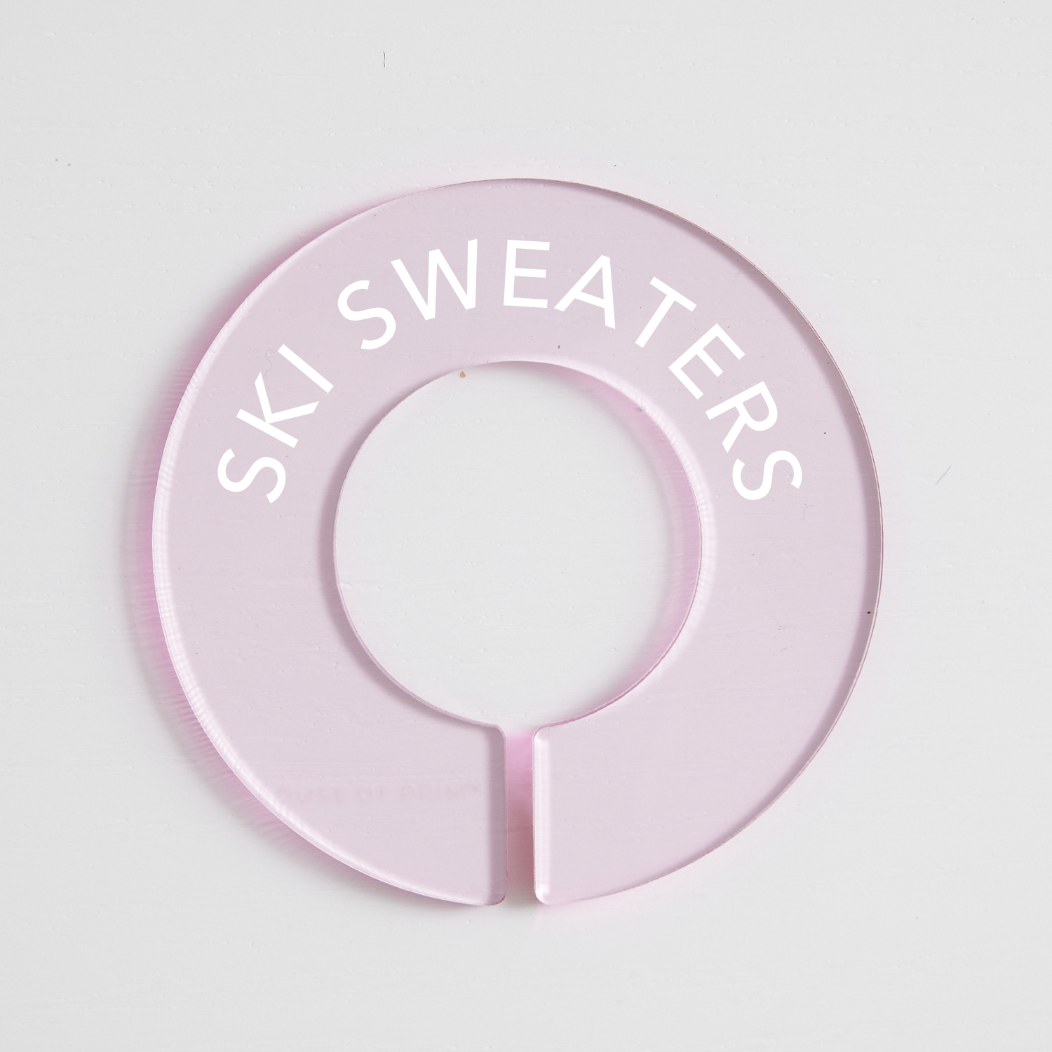 Winter & Ski | Circular Divider + Label