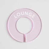 Lounge & Activewear | Circular Divider + Label