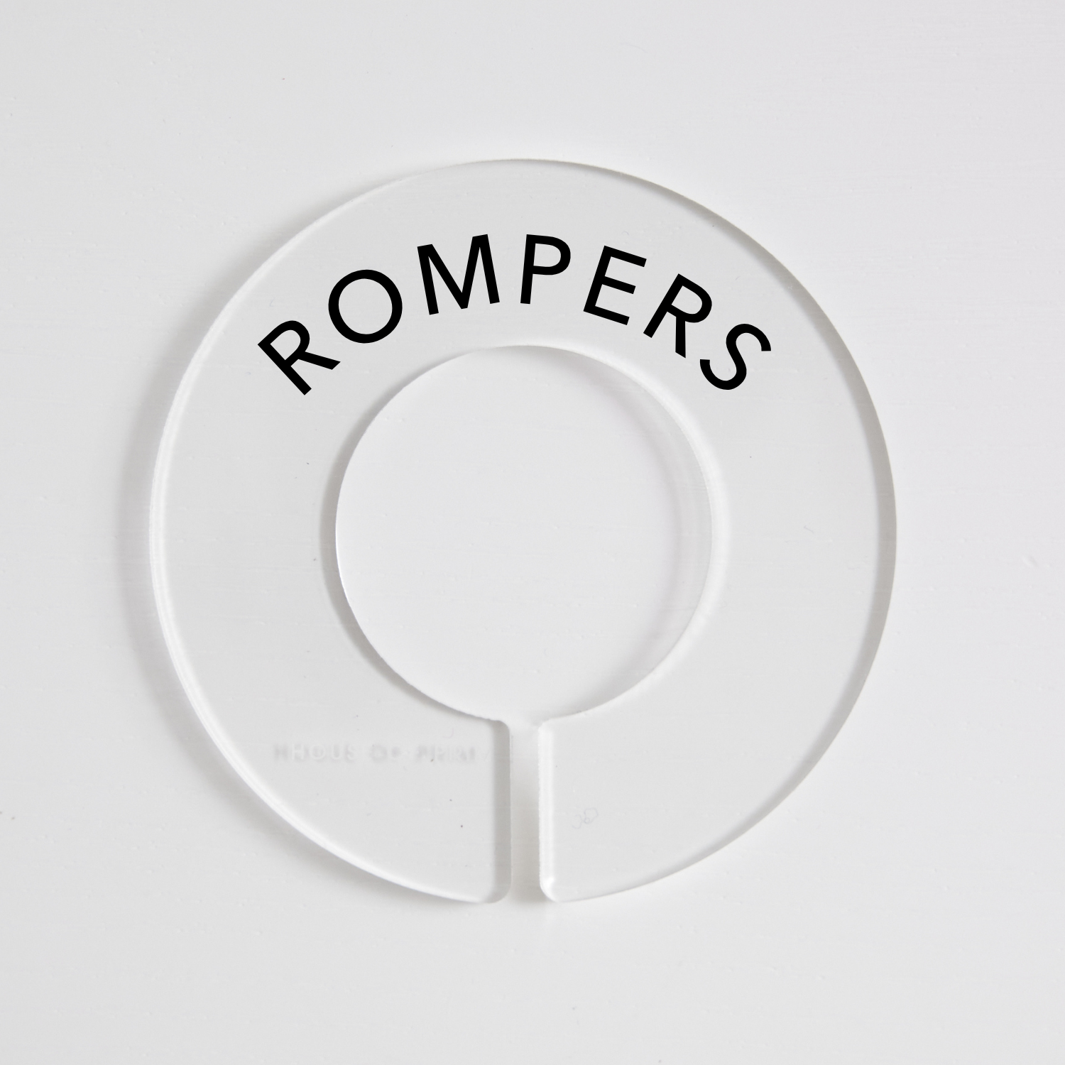 Pants, Bottoms, & One Pieces | Circular Divider + Label