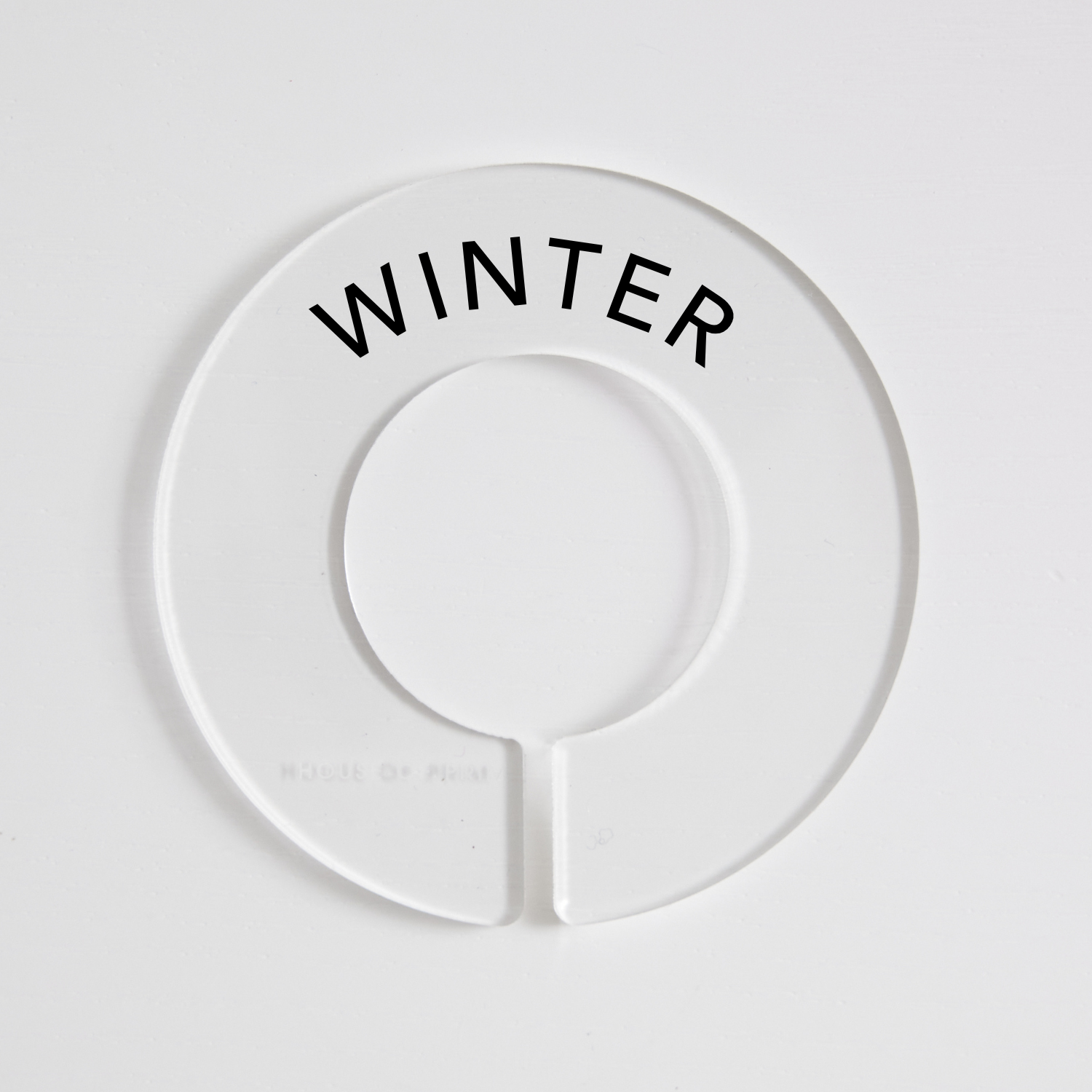 Winter & Ski | Circular Divider + Label