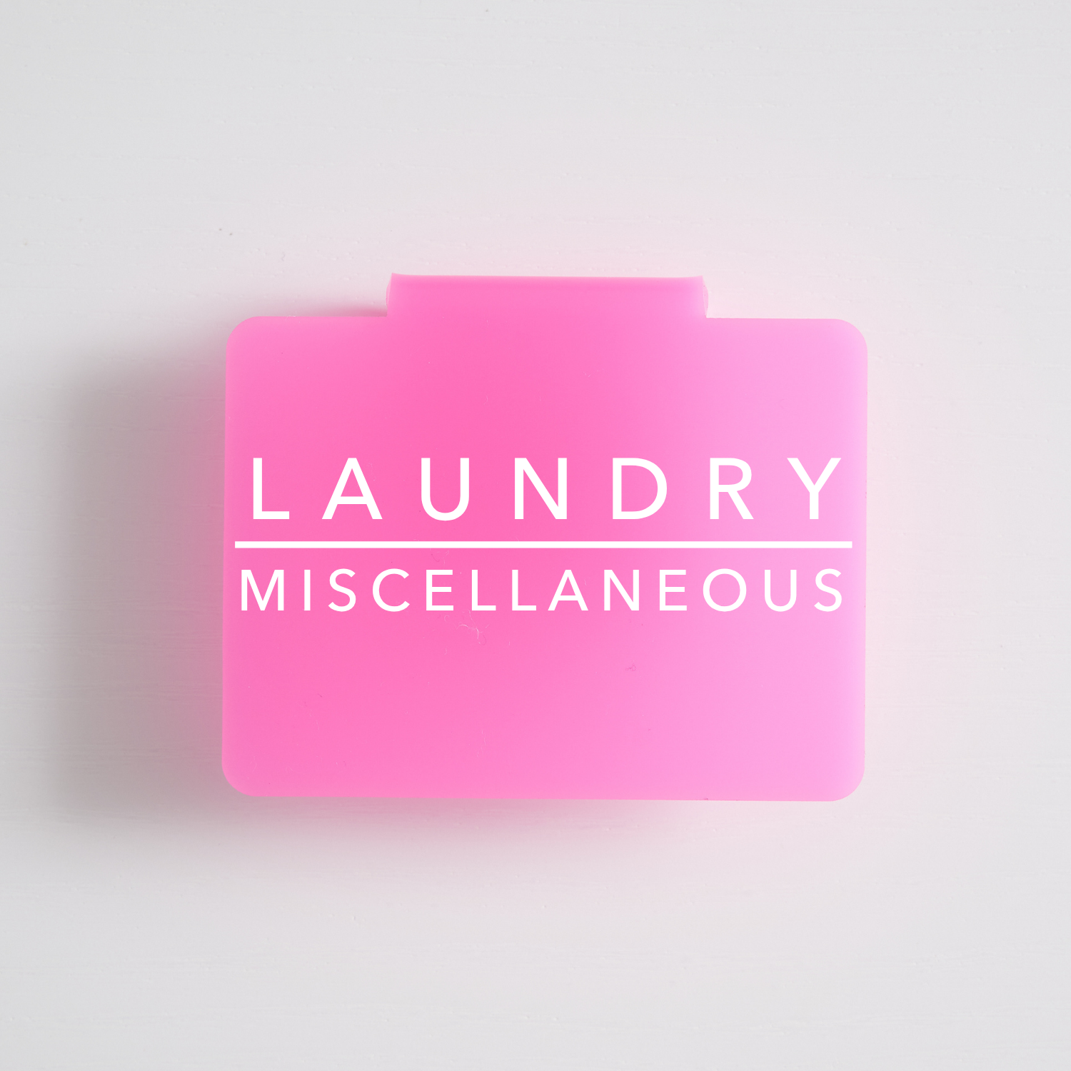 Laundry Essentials | BIN CLIPS + LABELS