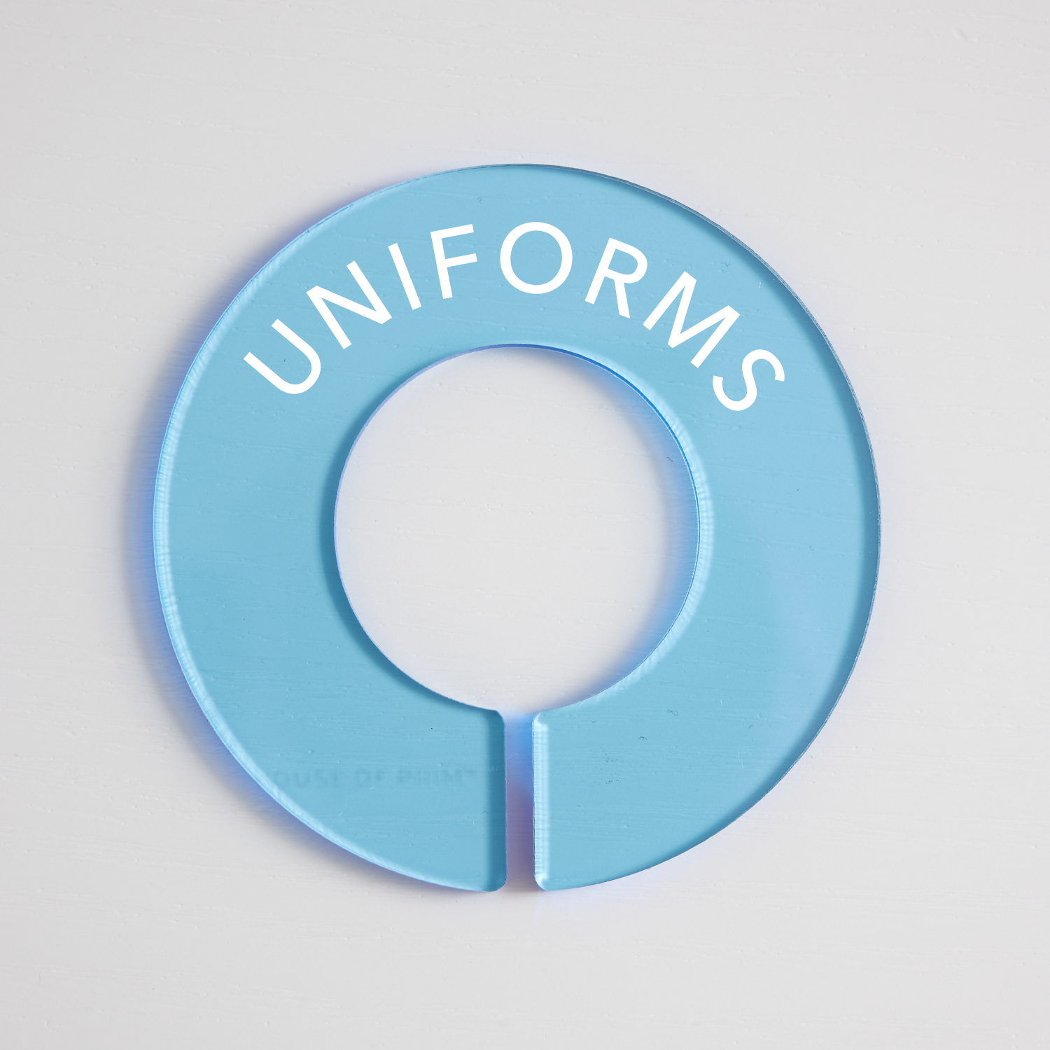 School & Workwear | Circular Divider + Label