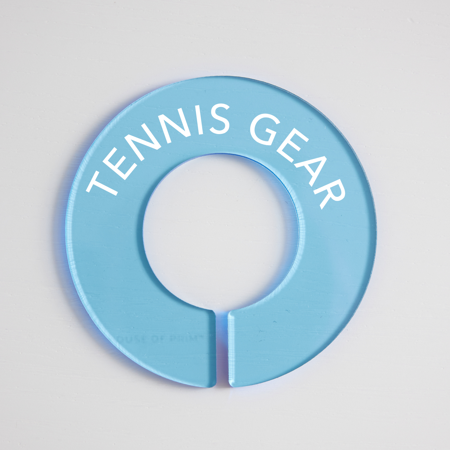 Tennis | Circular Divider + Label