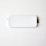 Small Silicone Pouch in White