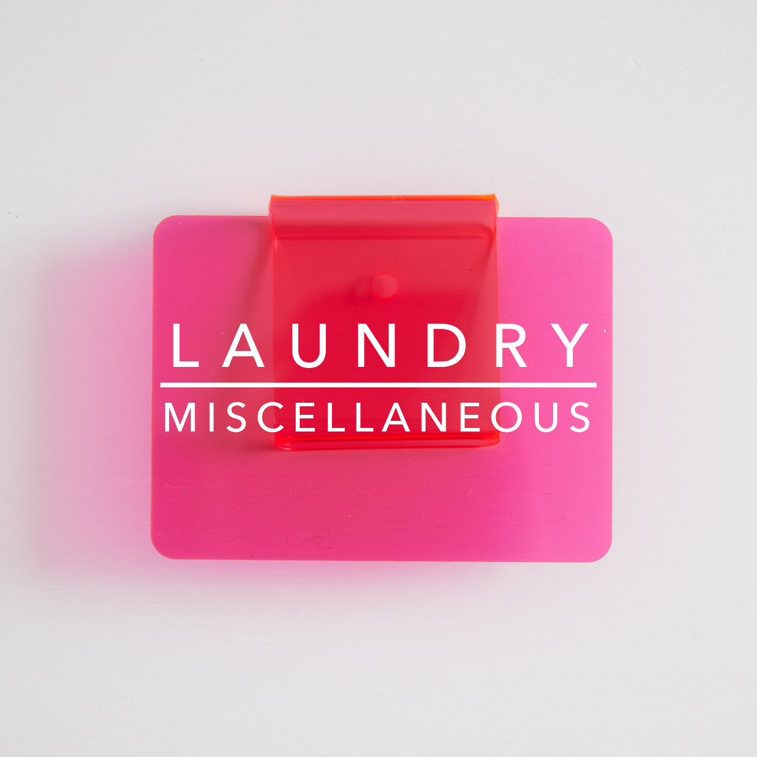 Laundry Essentials | BIN CLIPS + LABELS