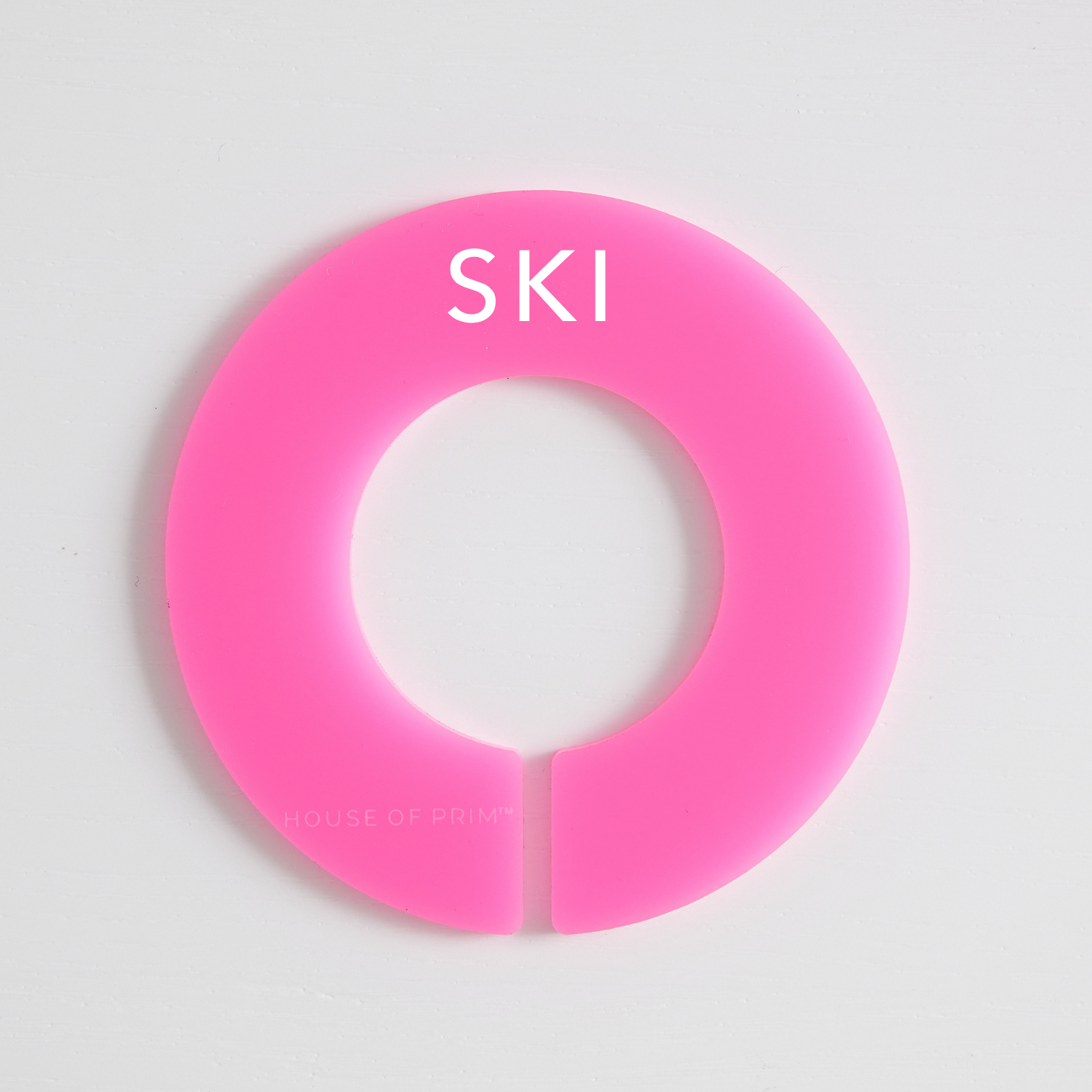 Winter & Ski | Circular Divider + Label