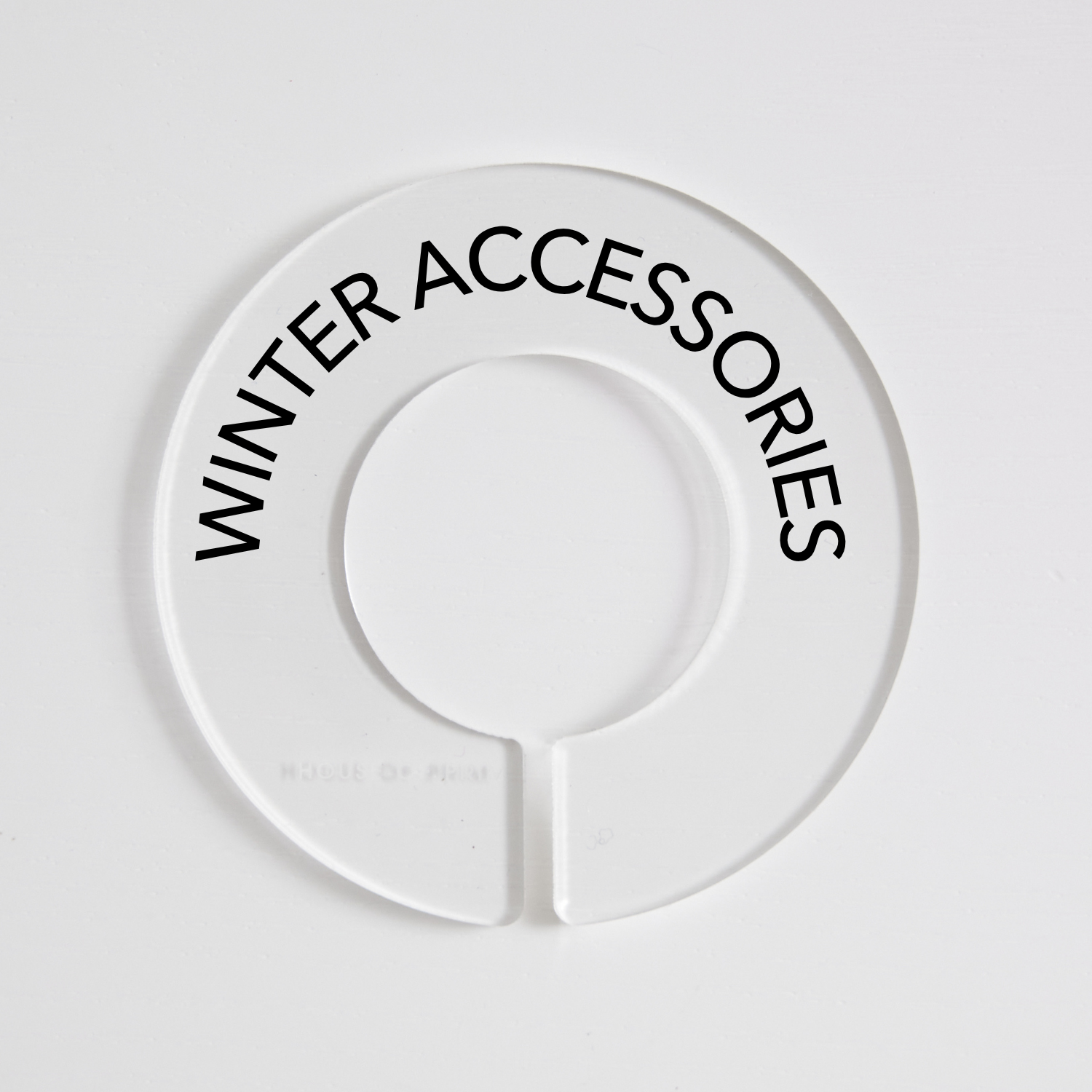 Winter & Ski | Circular Divider + Label