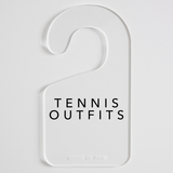 Tennis | Hanging + Label
