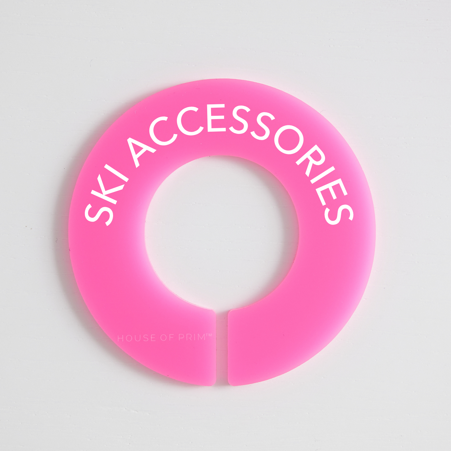 Winter & Ski | Circular Divider + Label
