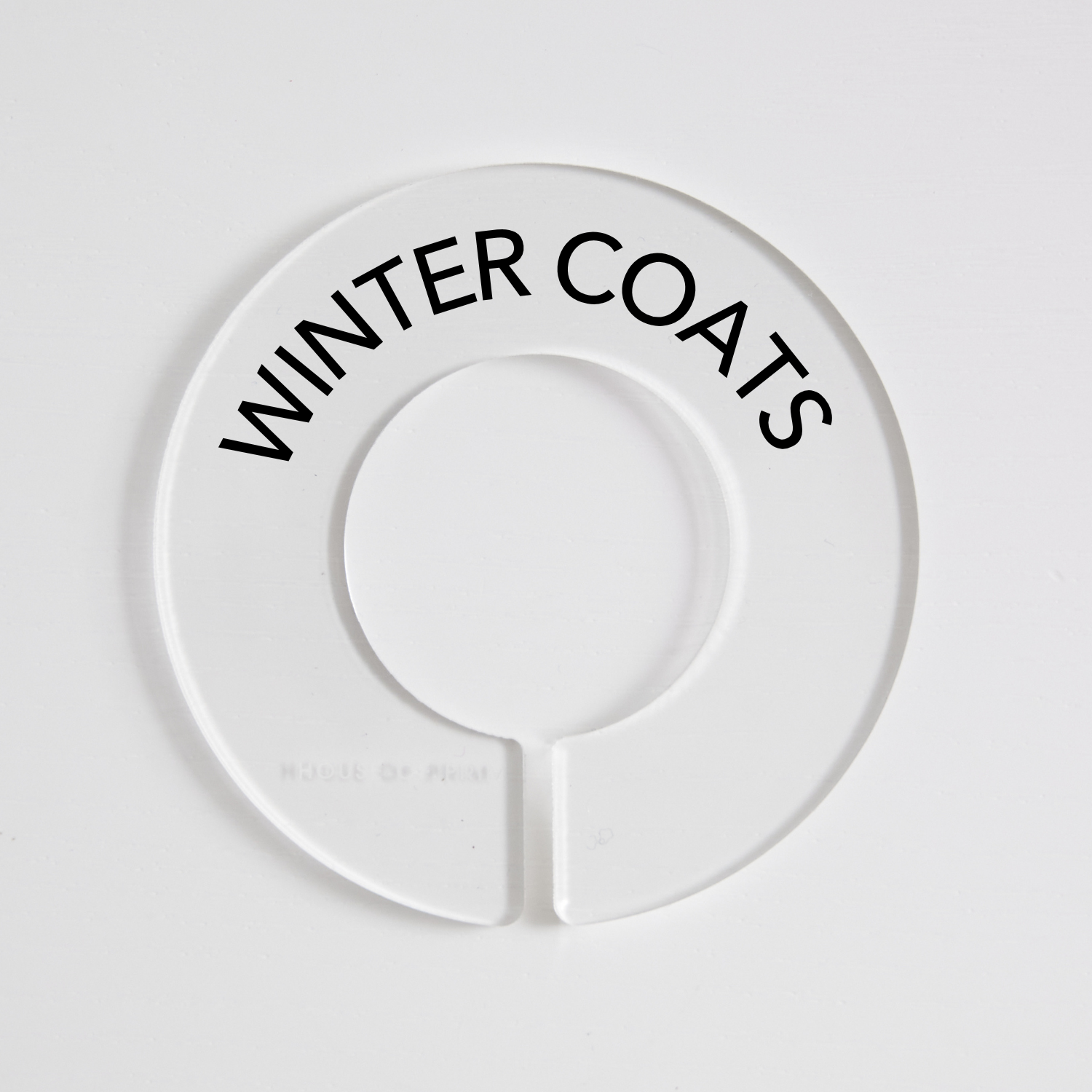 Outerwear | Circular Divider + Label
