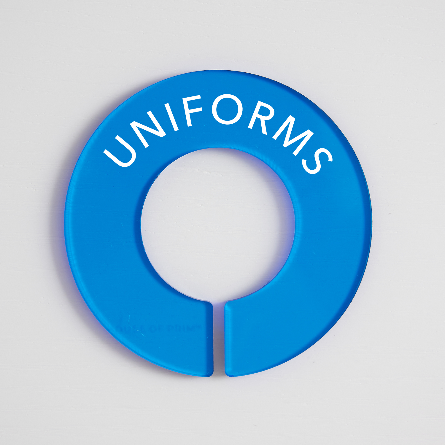 School & Workwear | Circular Divider + Label