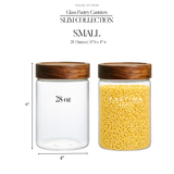Glass Pantry Canisters | WIDE COLLECTION