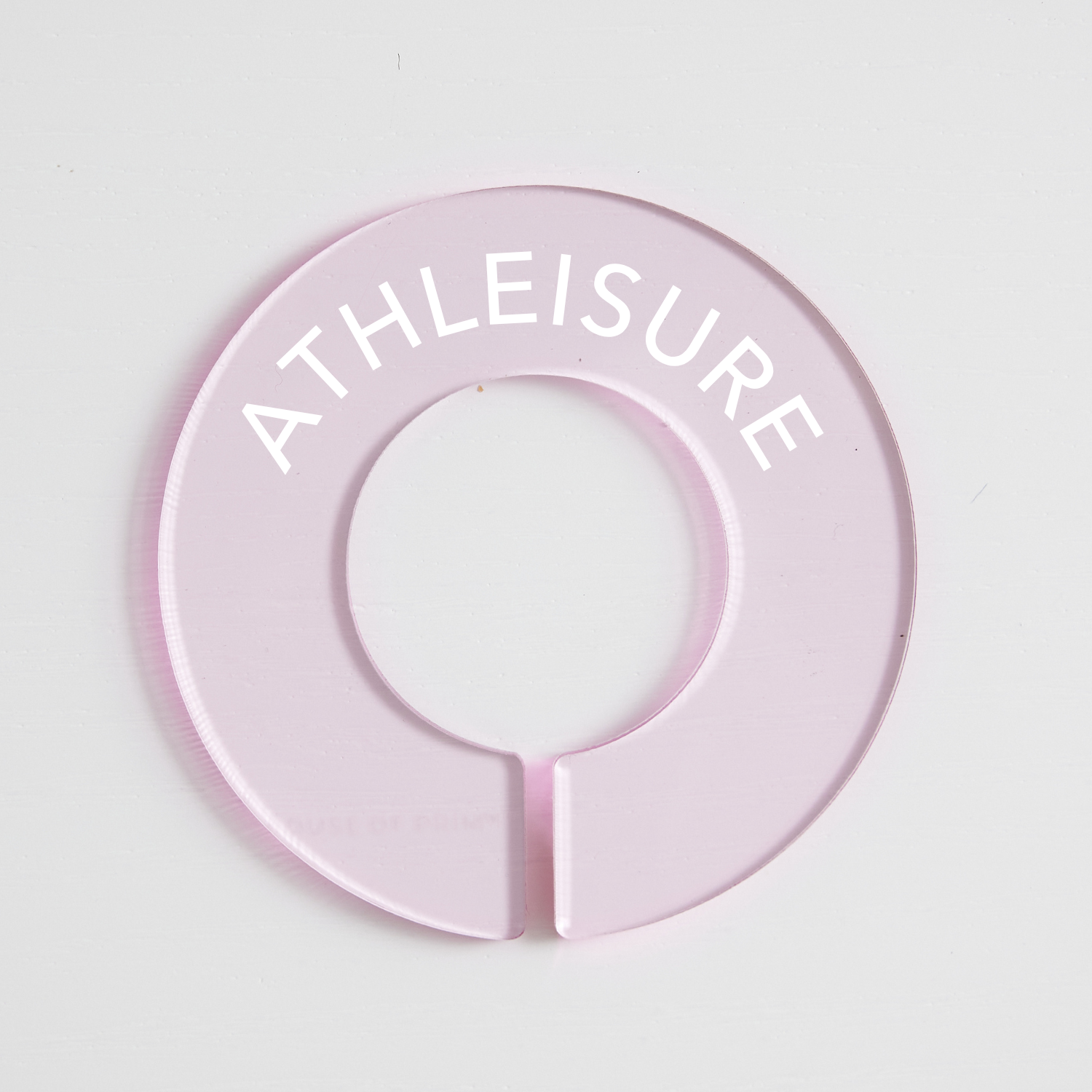 Lounge & Activewear | Circular Divider + Label