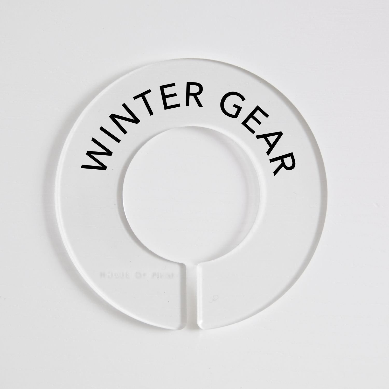 Winter & Ski | Circular Divider + Label