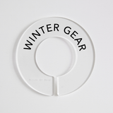 Winter & Ski | Circular Divider + Label
