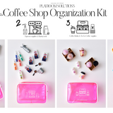 The Coffee Shop | Doll Playset Organizers