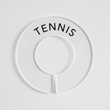 Tennis | Circular Divider + Label