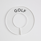 Golf | Circular Divider + Label