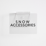 Winter & Ski | Bin Clips | CLOSET LABELS