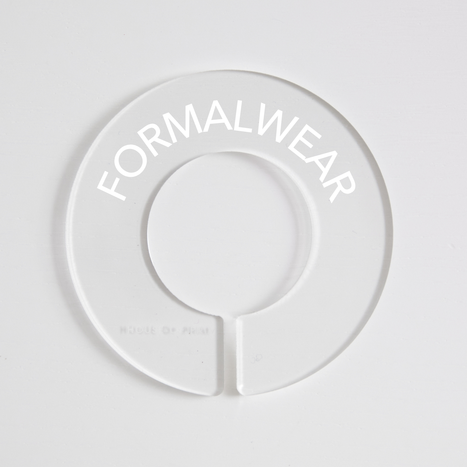 Formalwear & Sets | Circular Divider + Label