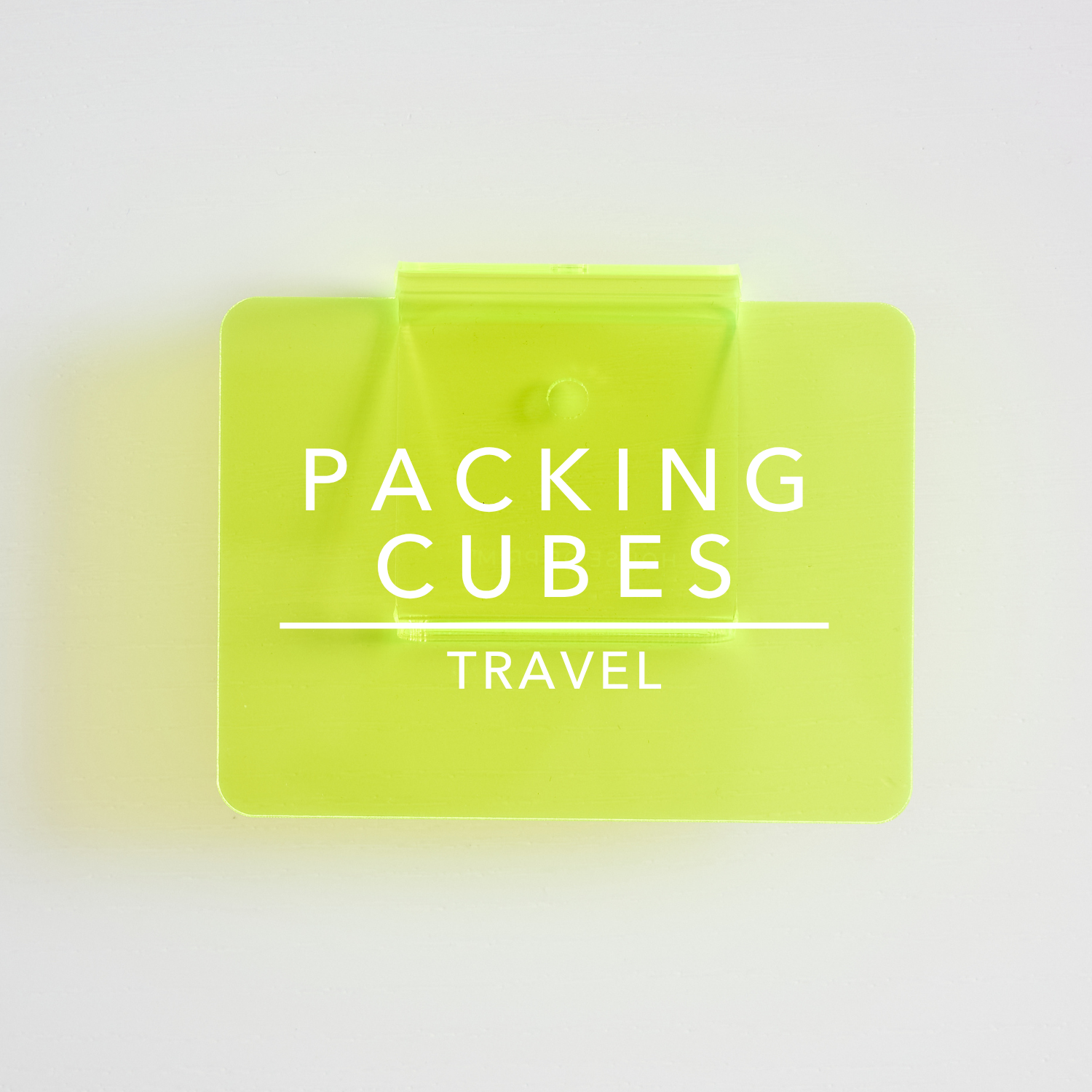 Travel & Packing | BIN CLIPS