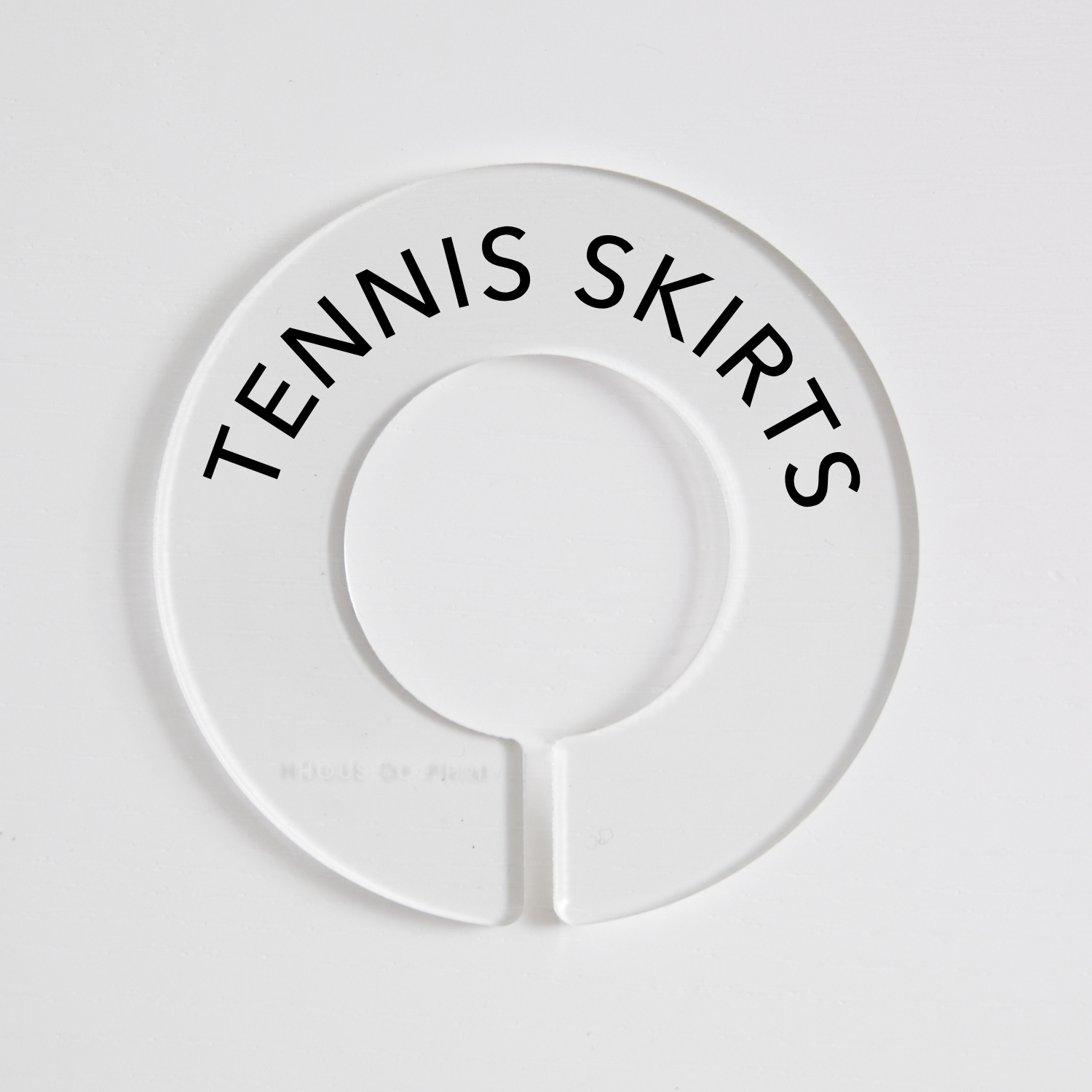 Tennis | Circular Divider + Label