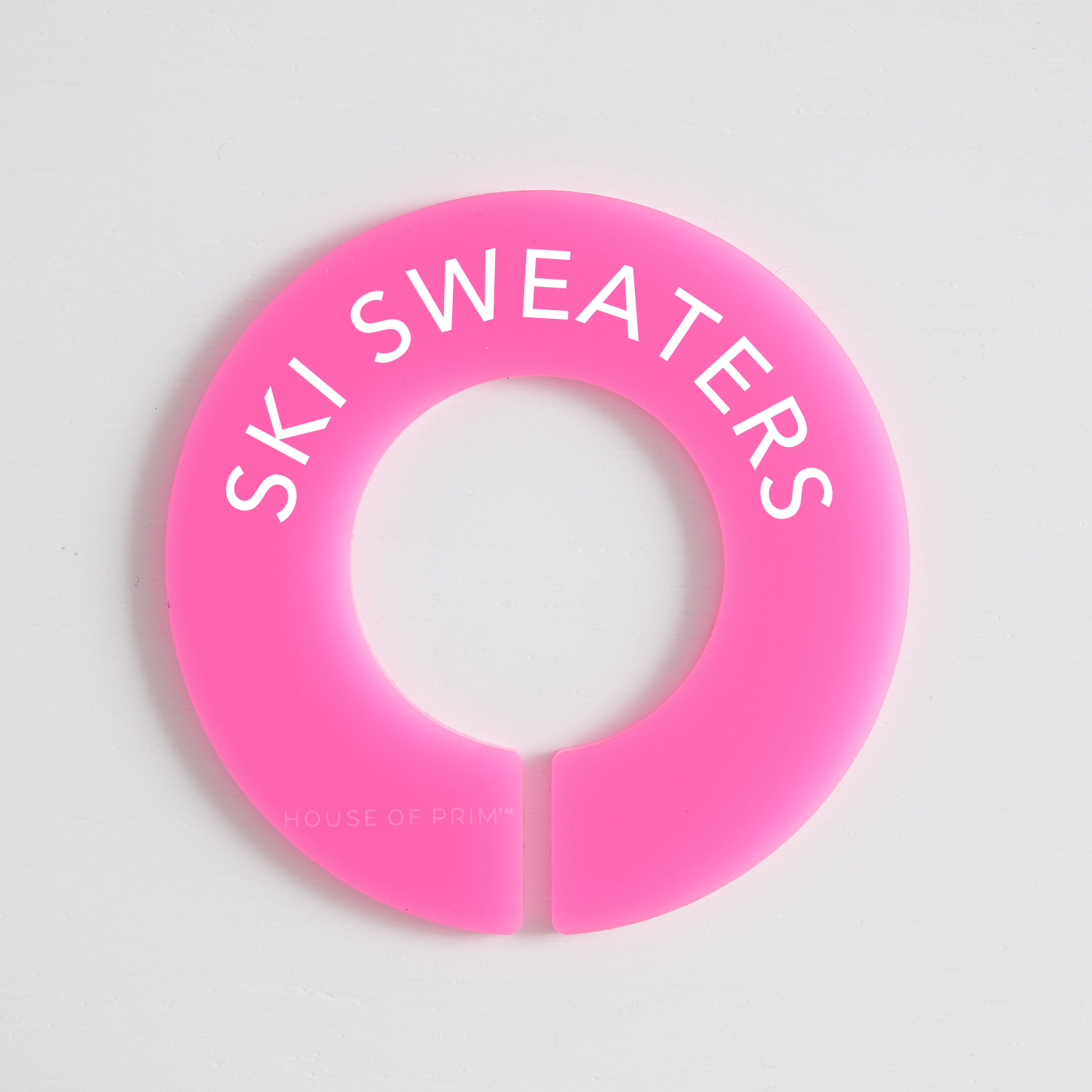 Winter & Ski | Circular Divider + Label