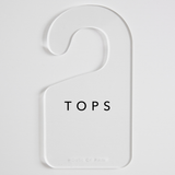 Tops | Hanging Divider + Label